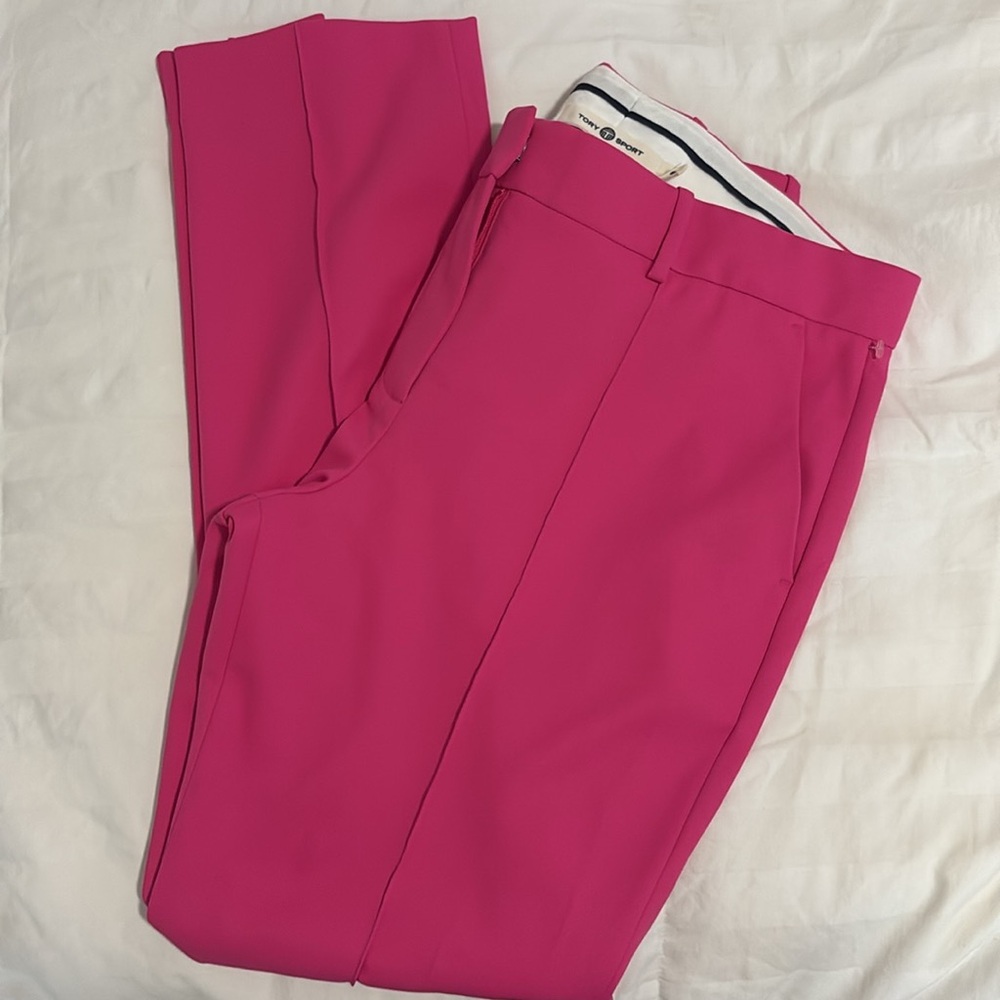 Tory Burch sport pink trousers, size 8